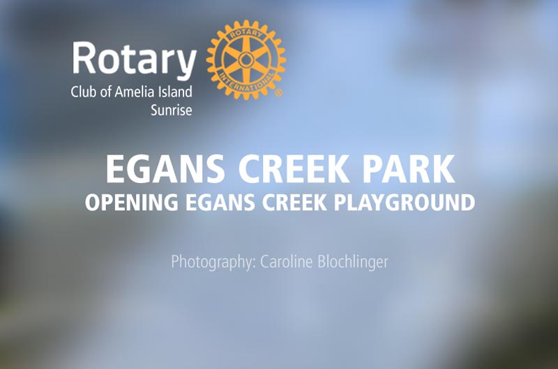 The play dome at Egan's Creek Park is officially open