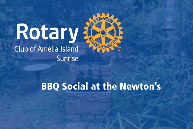 BBQ Social at the Newton's